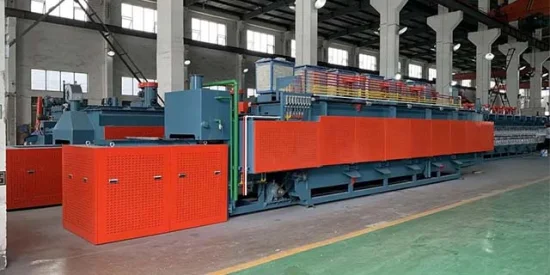 High Temperature Electric Quenching and Tempering Mesh Belt Furnace for Concrete Nails