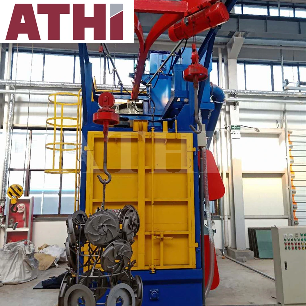 Q3710 Hook Type Shot Blasting Machine for Metal Rust Cleaning